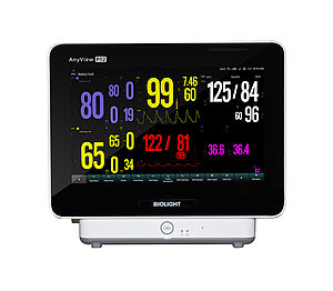 Locação de equipamentos hospitalares 24 biolight monitor p12